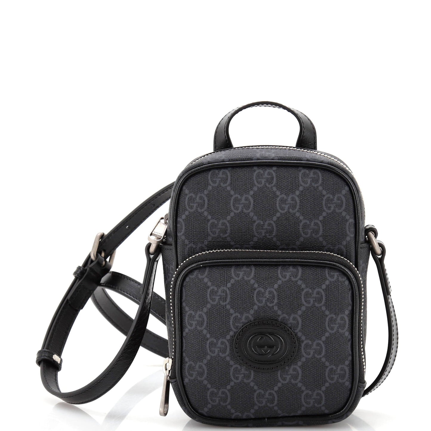 Luxury Gucci Trending 2025 Neo Vintage Top Handle Crossbody Bag GG Coated Canvas Mini