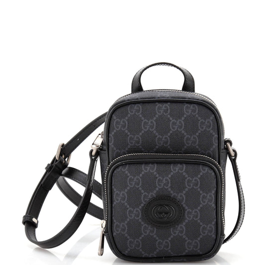 Luxury Gucci Trending 2025 Neo Vintage Top Handle Crossbody Bag GG Coated Canvas Mini