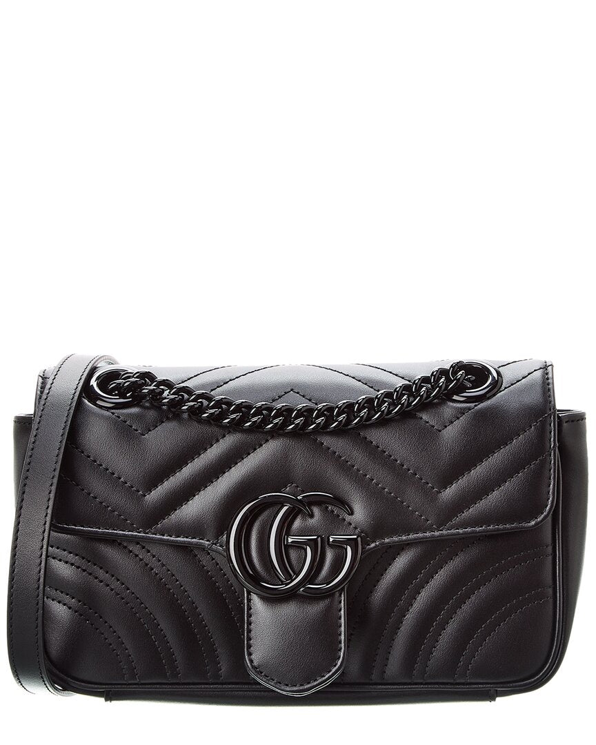 Luxury Gucci Trending 2025 GG Marmont Mini Matelasse Leather Shoulder Bag