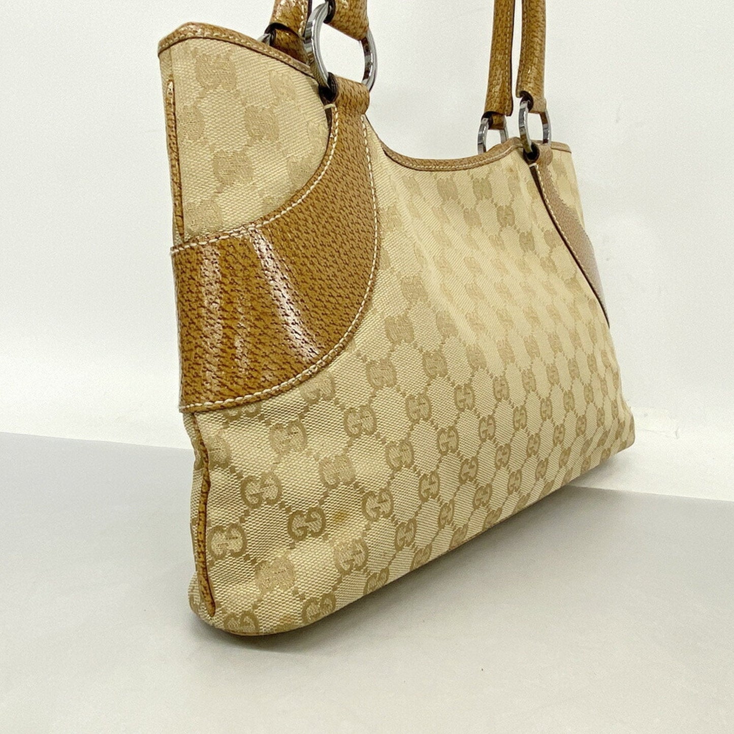 Gucci Gg Canvas  Canvas Tote Bag ()