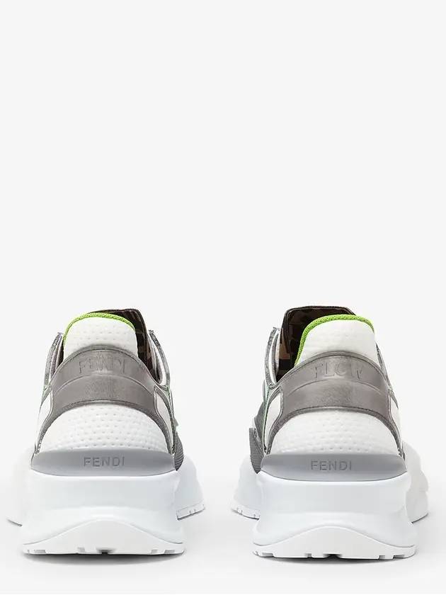 Luxury Fendi Flow Low Top Sneakers Grey