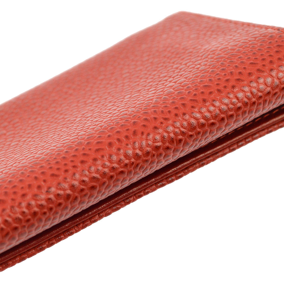 Chanel Red Caviar Key Case Small New