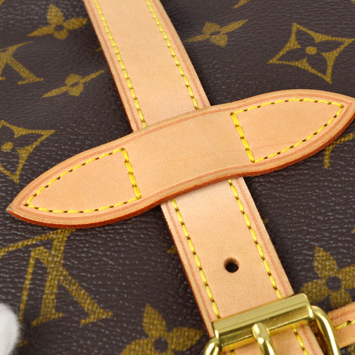 Louis Vuitton 2007 Saumur 30 Messenger Shoulder Bag Monogram M42256