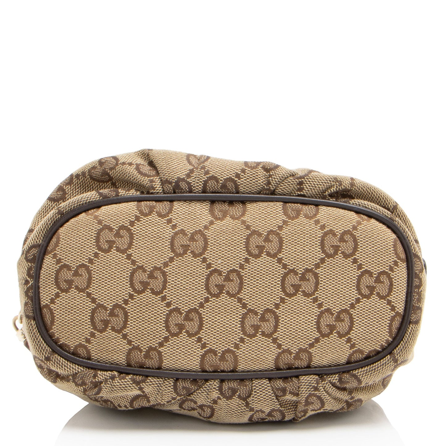 Gucci GG Canvas Bamboo Cosmetic Bag
