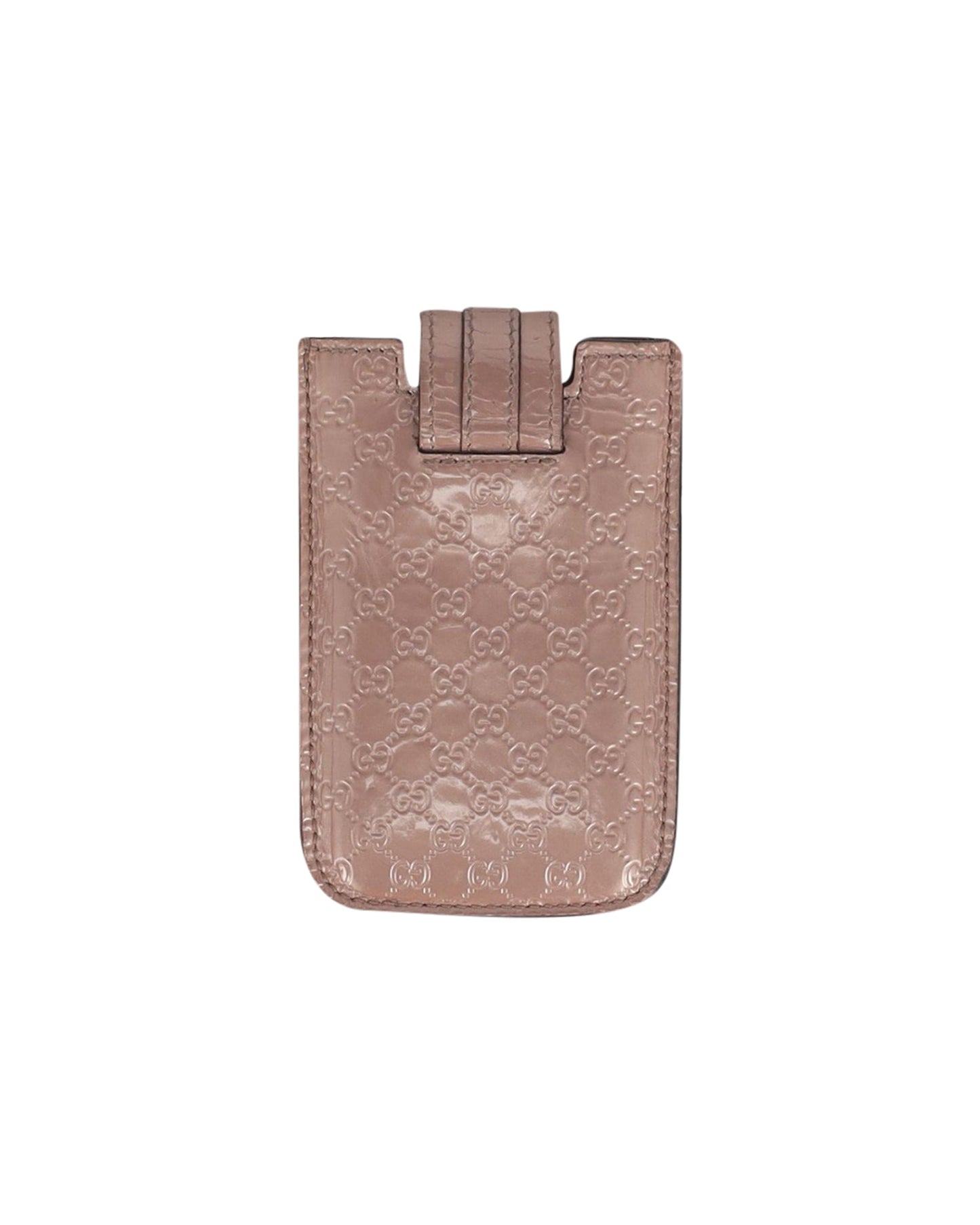 Luxury Gucci Trending 2025 Monogram Phone Sleeve in Brown Luxury Gucci Trending 2025ssima Leather