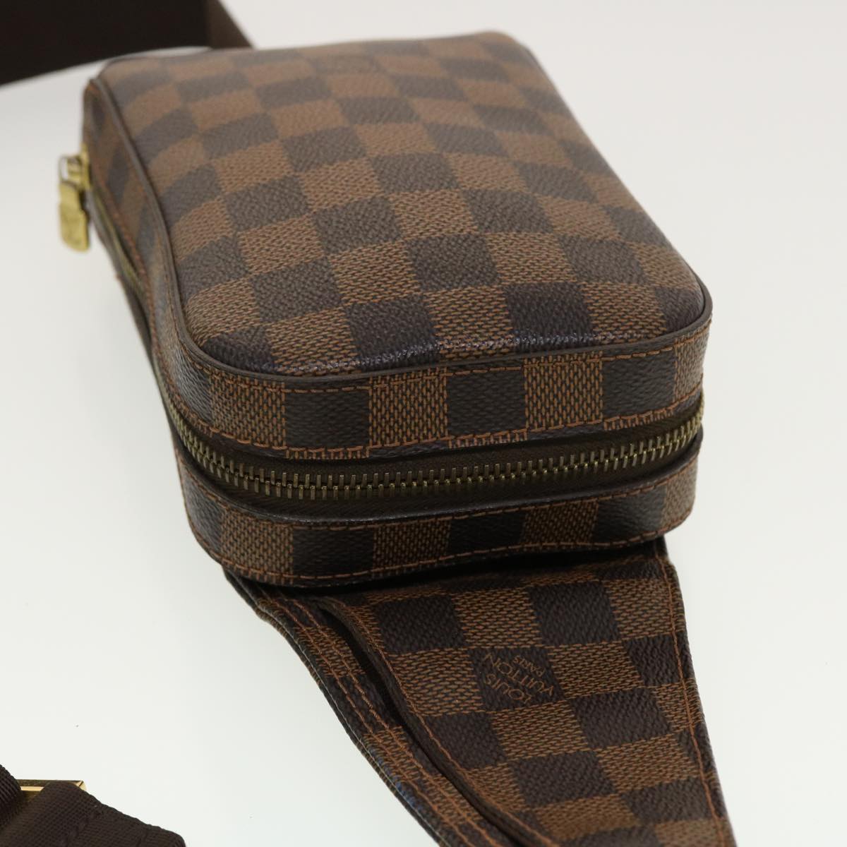 Louis Vuitton Geronimos  Canvas Shoulder Bag ()