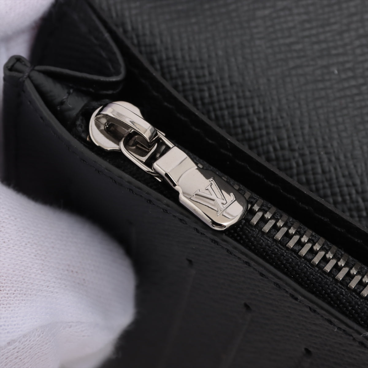 Louis Vuitton Monogram Portefolio Brother M61697 Black Wallet