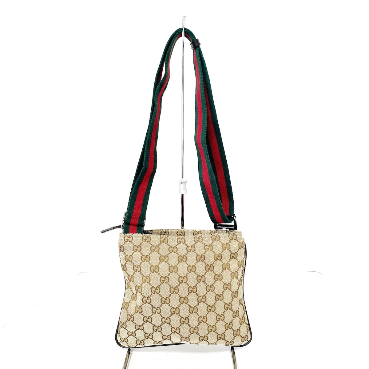 Luxury Gucci Trending 2025 Gg Pattern  Leather Shoulder Bag ()
