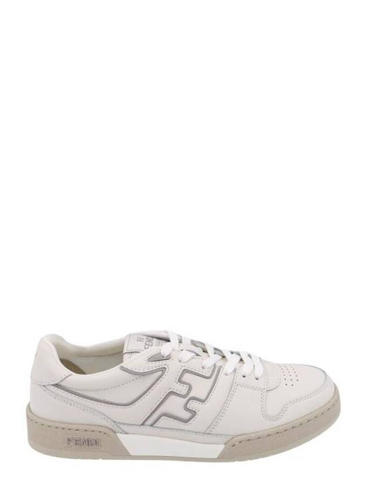 Luxury Fendi Match Low Sneakers White