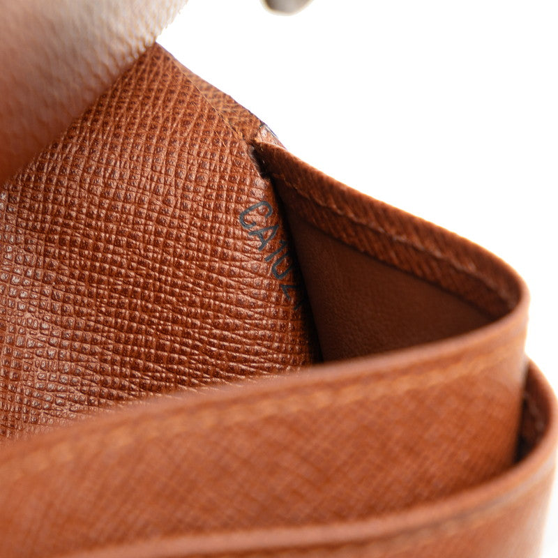Louis Vuitton Monogram Portemone Vie Vie de Vienna Double Fed Wallet M61663 Brown PVC Leather  Louis Vuitton