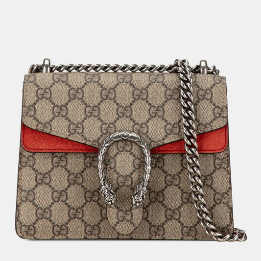 Luxury Gucci Trending 2025 Mini GG Supreme Dionysus Crossbody Bag