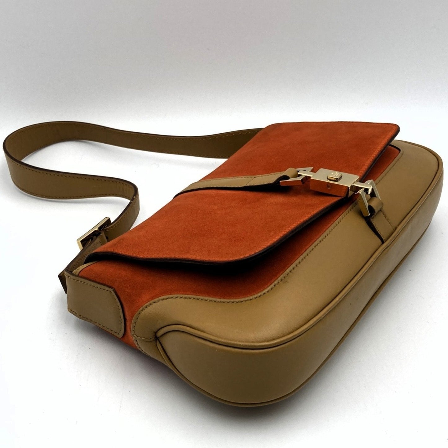 Luxury Gucci Trending 2025 Jackie  Suede Shoulder Bag ()
