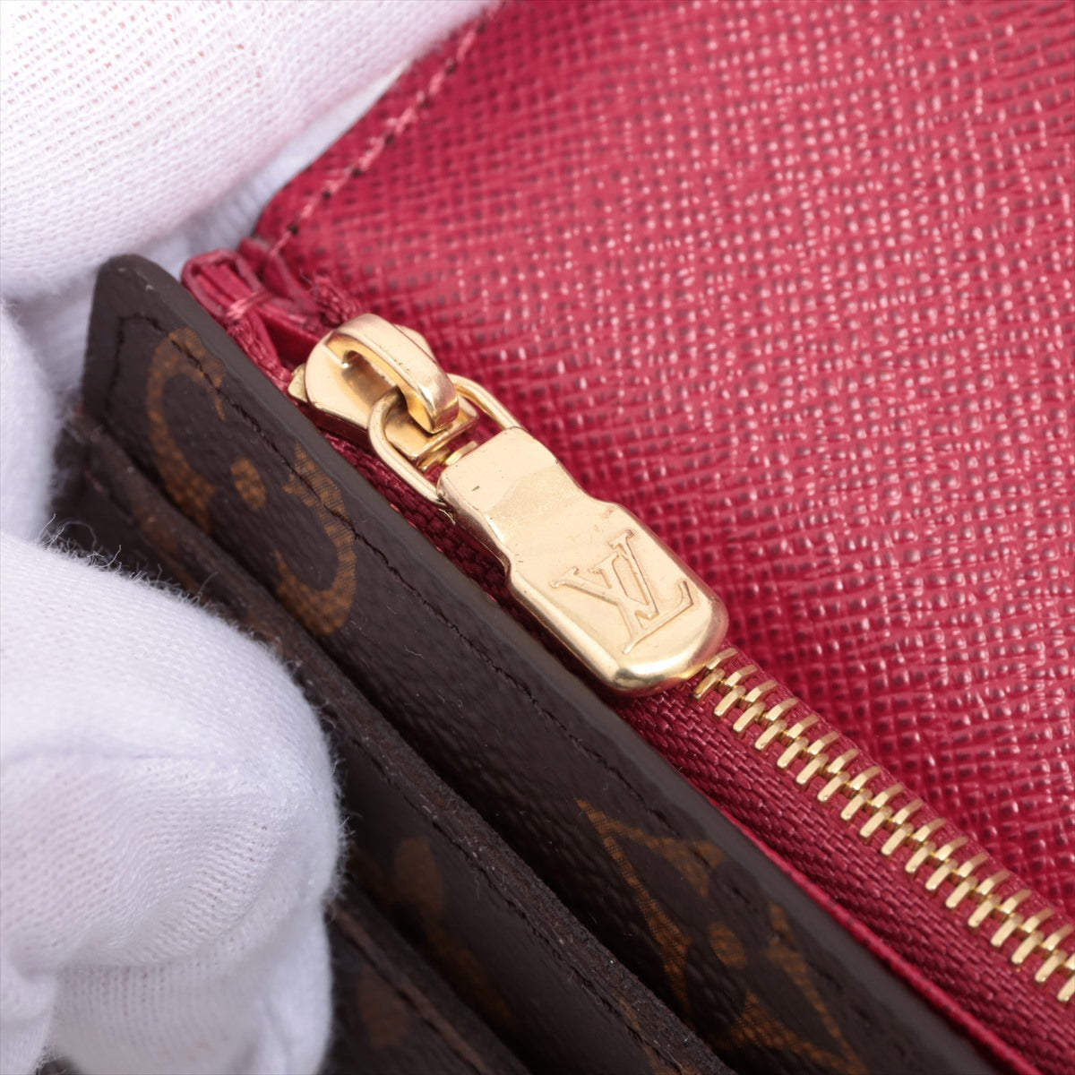 Louis Vuitton Monogram Portefoliosara M62234 Fushai   Wallet