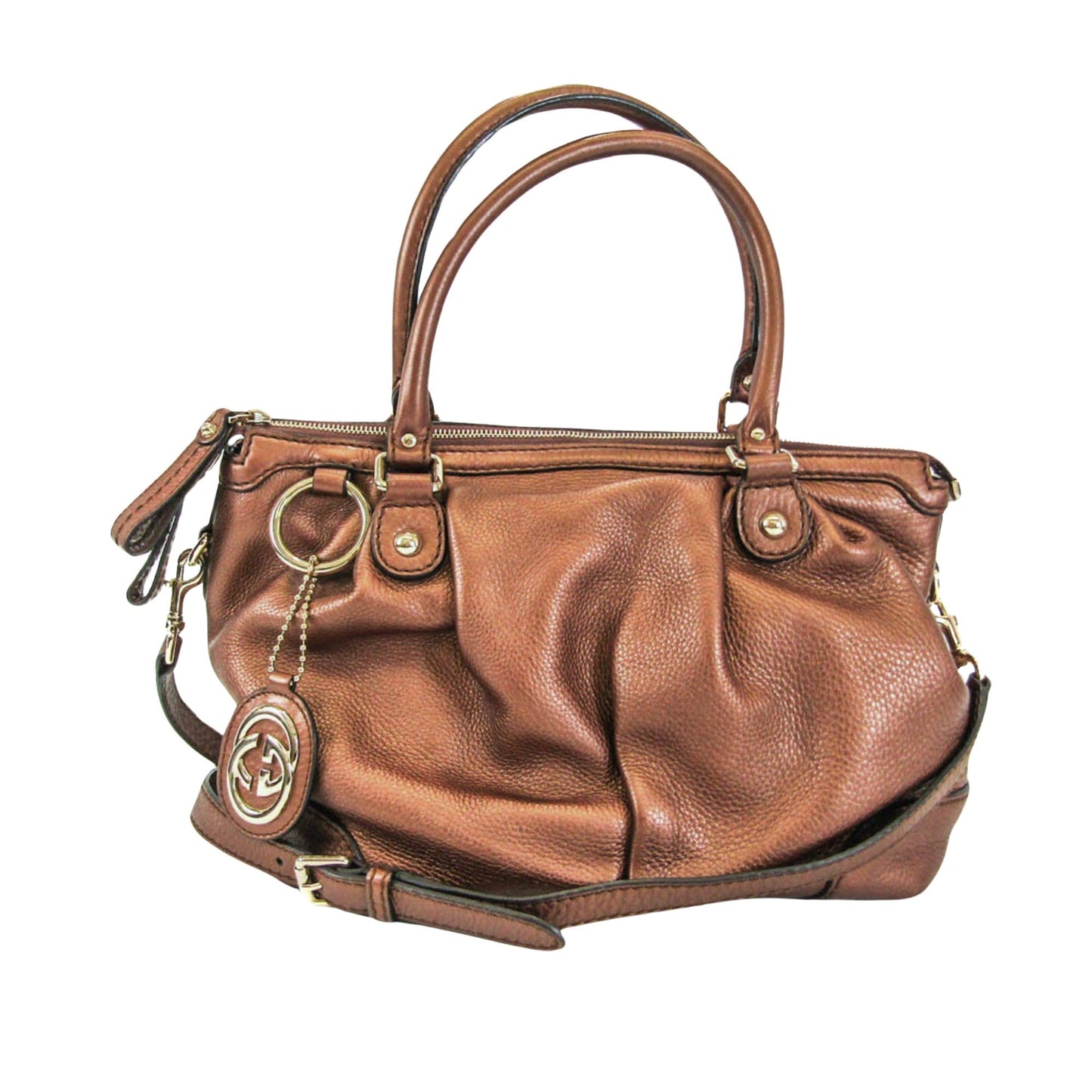 Gucci Sukey  Leather Shoulder Bag ()
