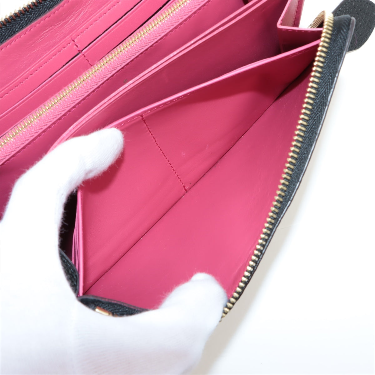 Louis Vuitton  Comet M63102 Noneir Round  Wallet