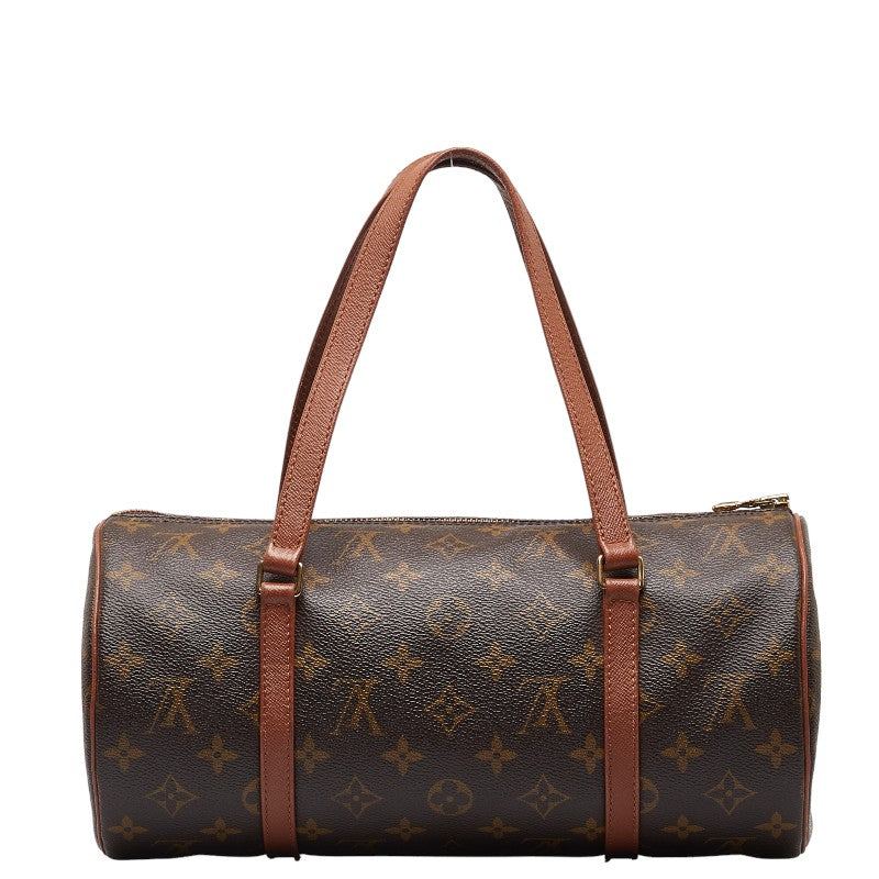 Louis Vuitton Monogram Papillon 26  Shoulder Bag M51386 Brown PVC Leather  Louis Vuitton
