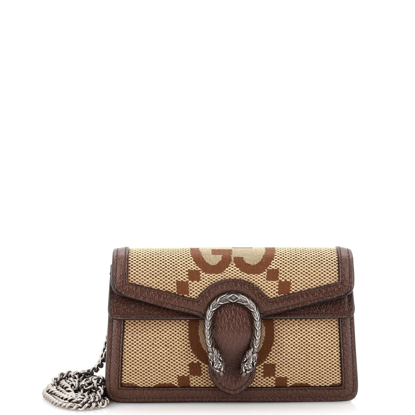 Luxury Gucci Trending 2025 Dionysus Bag Jumbo GG Canvas Super Mini