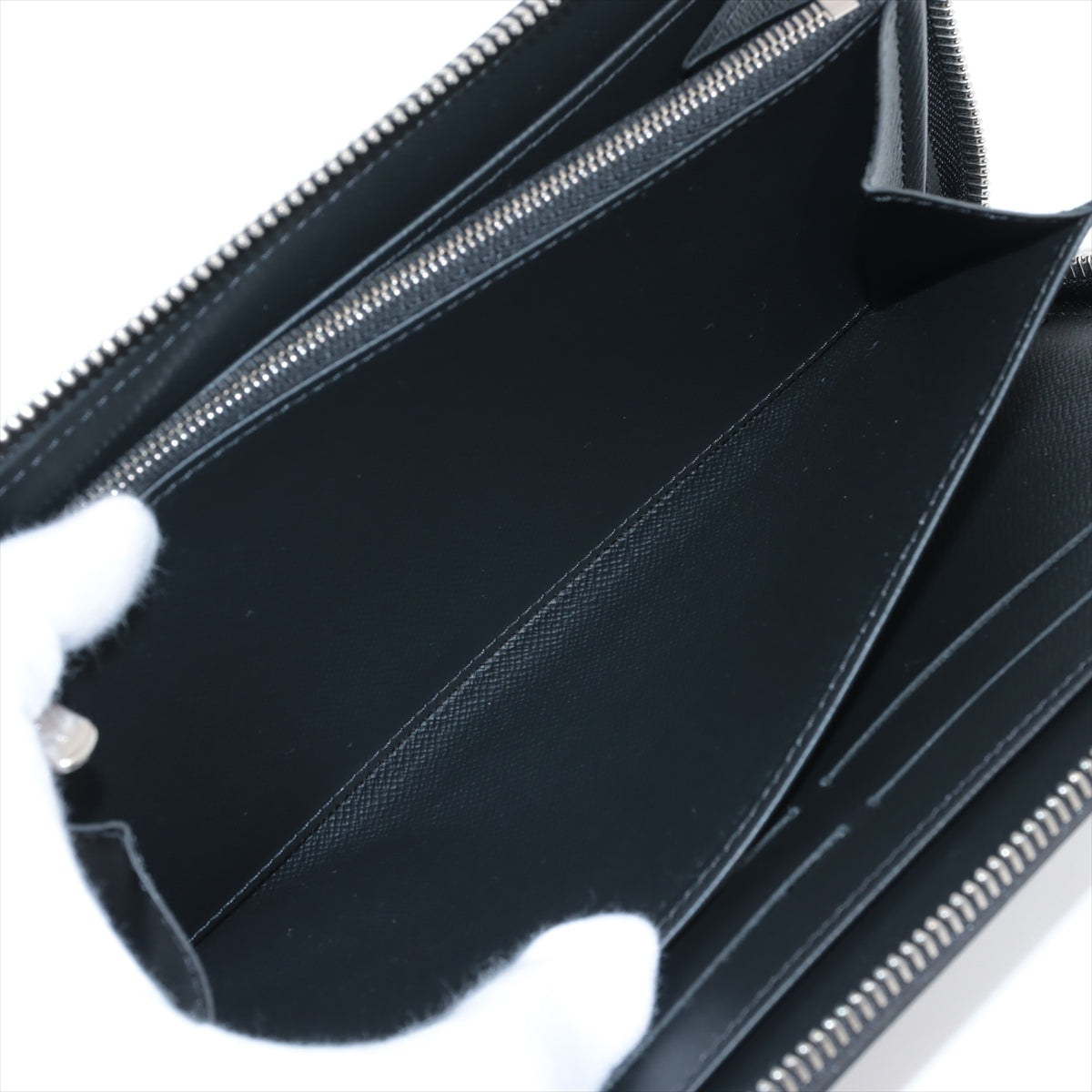 Louis Vuitton Epi  Organizer M62643 Noneir Round Zip Wallet