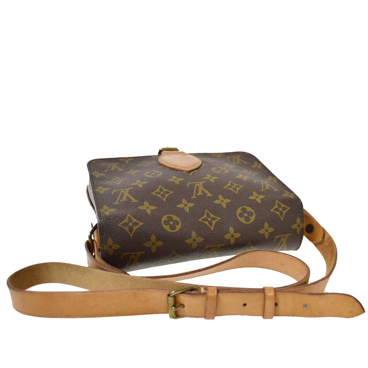 Louis Vuitton Cartouchiere  Canvas Shoulder Bag ()