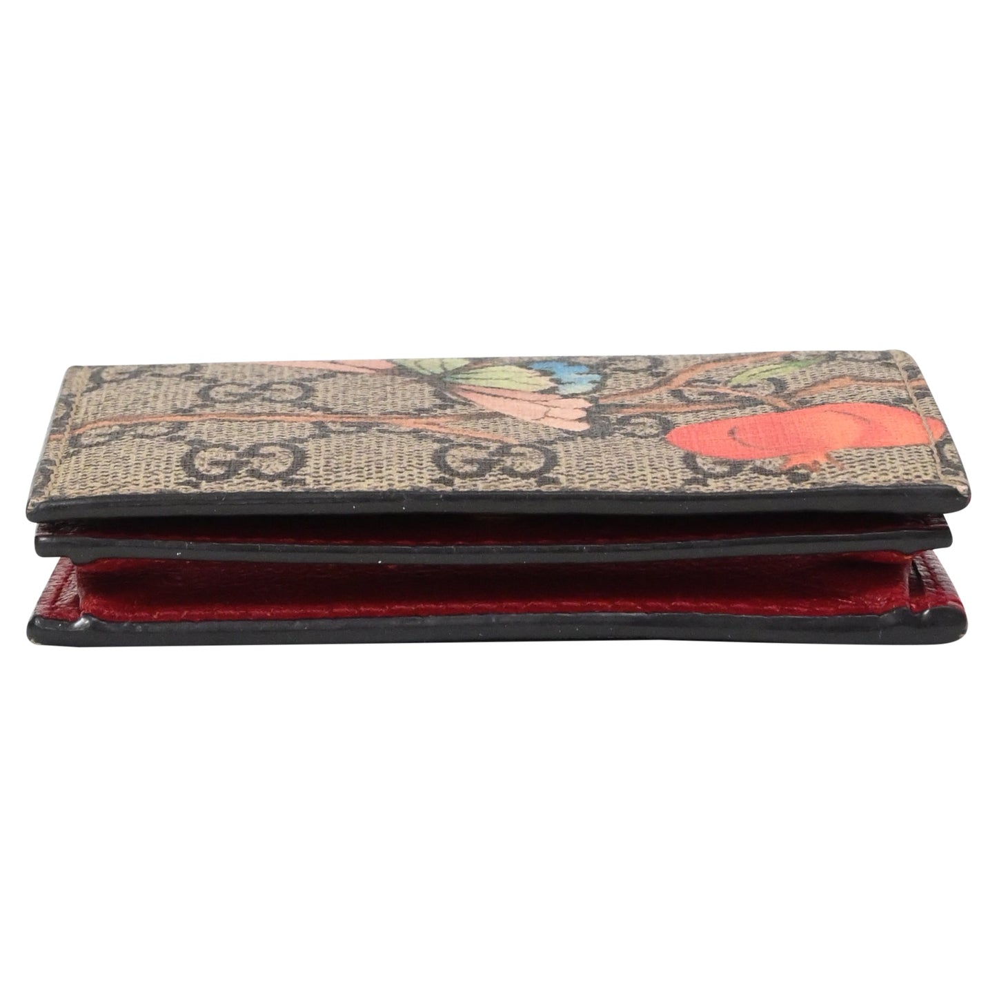 Gucci GG Canvas Bifold Wallet in Multicolor Canvas