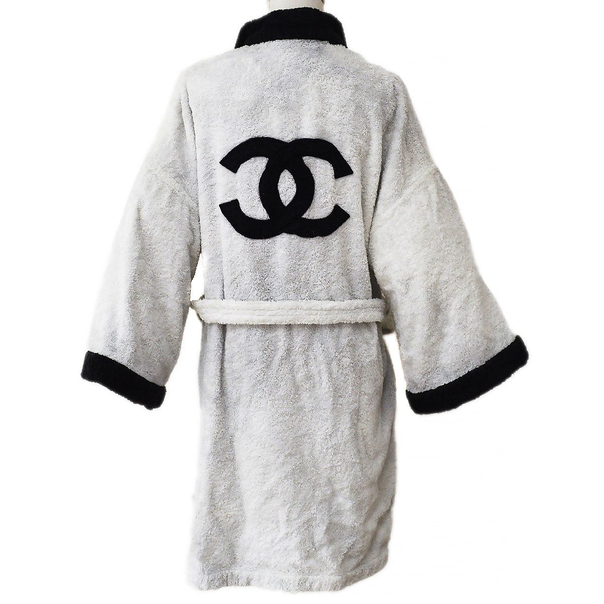 Luxury Chanel Cruise 1993 Terry Cloth Bathrobe