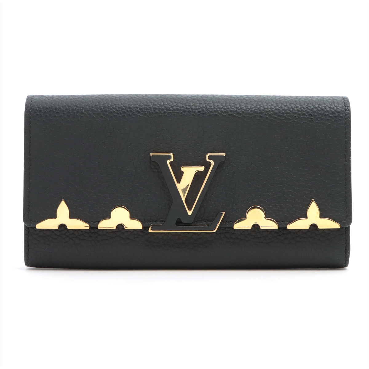 Louis Vuitton  Portfolio Capsine M64551 Noneir Long  Reaction Wallet