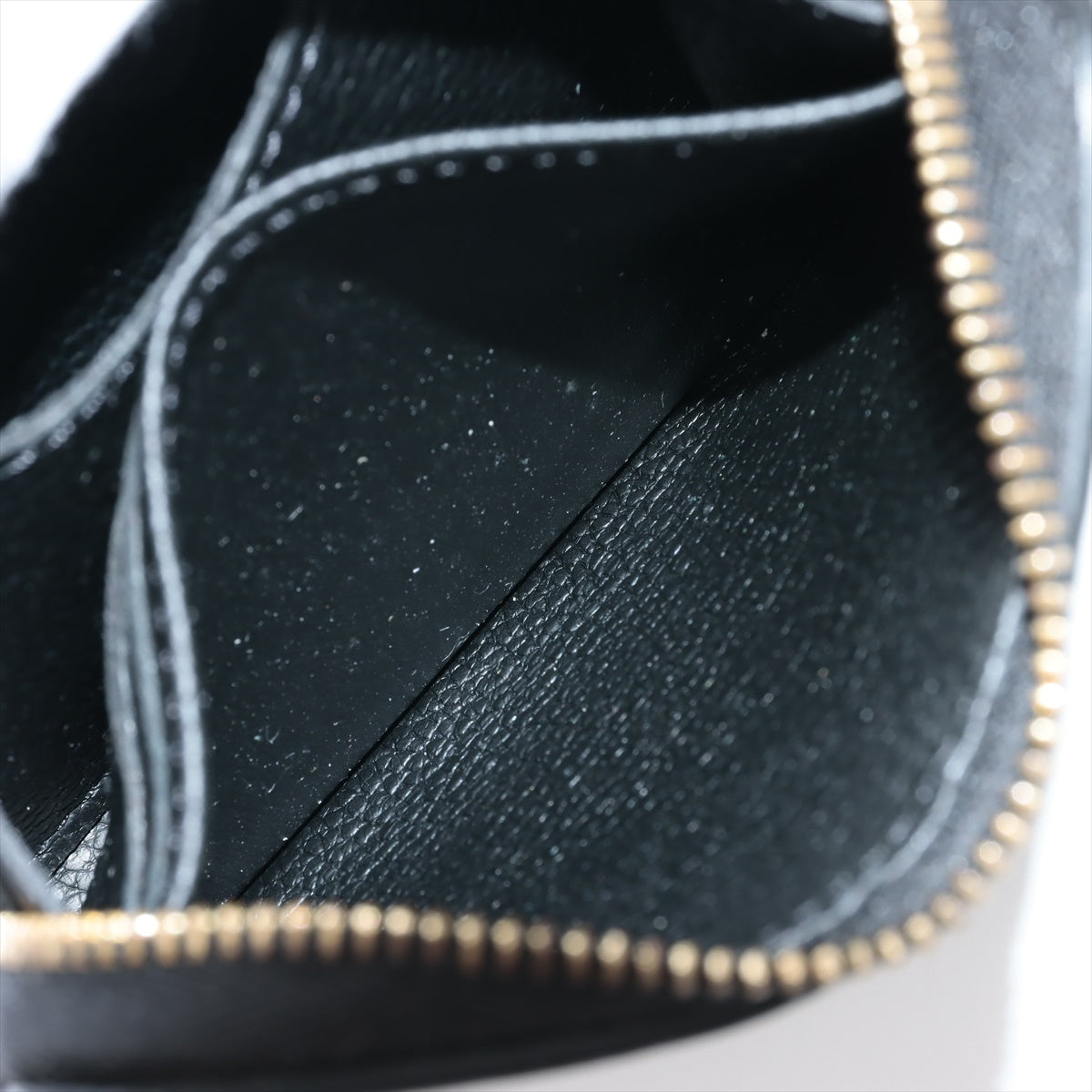 Louis Vuitton Monogram Amplant Zippyr Coin Pass M60574 Black Coin Case