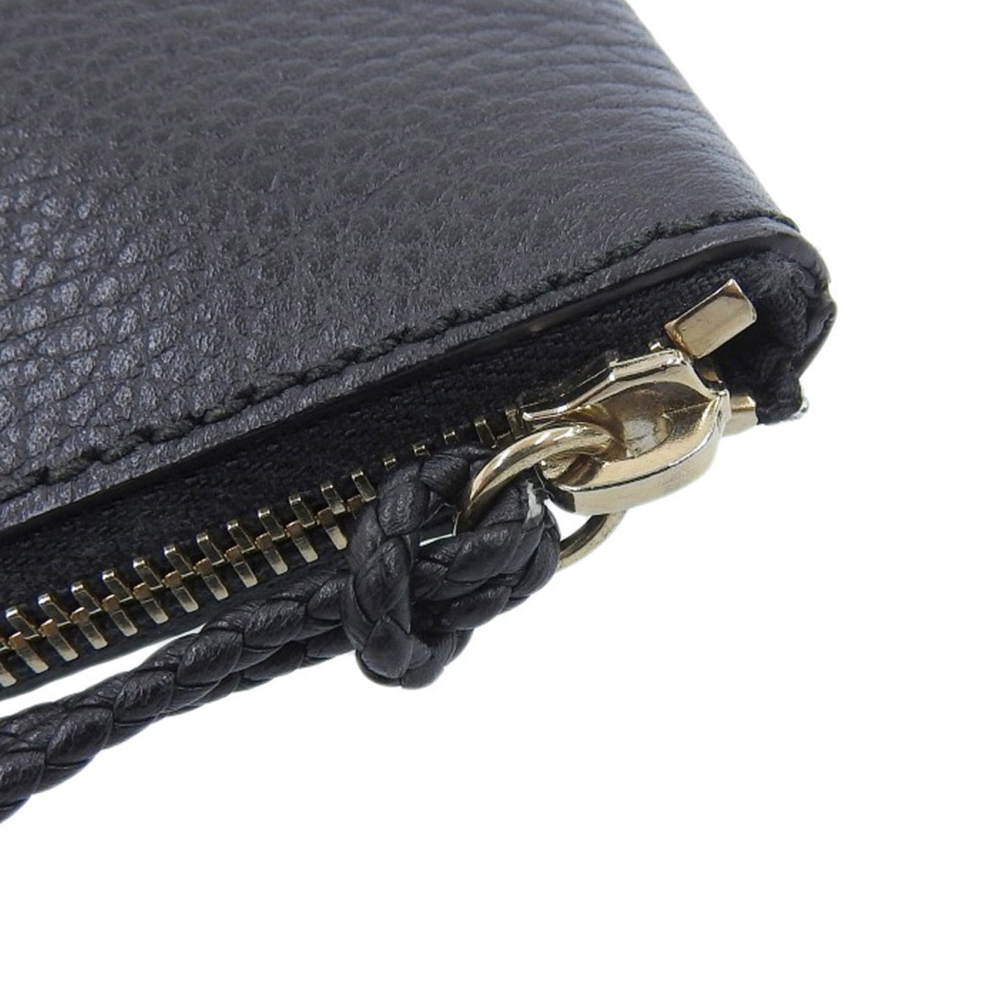 Gucci Bamboo  Leather Clutch Bag ()