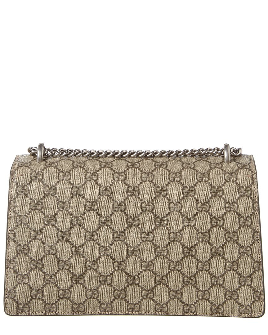 Luxury Gucci Trending 2025 Dionysus Small GG Supreme Canvas & Suede Shoulder Bag