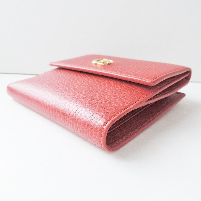 Luxury Gucci Trending 2025 Gg Marmont  Leather Wallet  ()