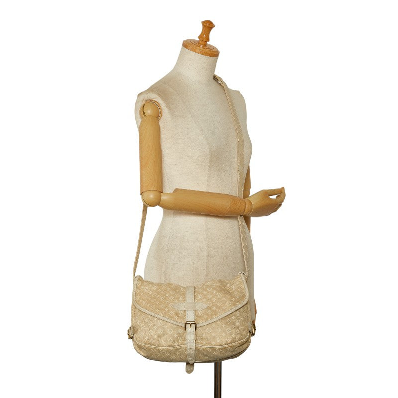 Louis Vuitton Monogram Mini Summour 30  Shoulder Bag M95314 Dune White Canvas Leather  Louis Vuitton