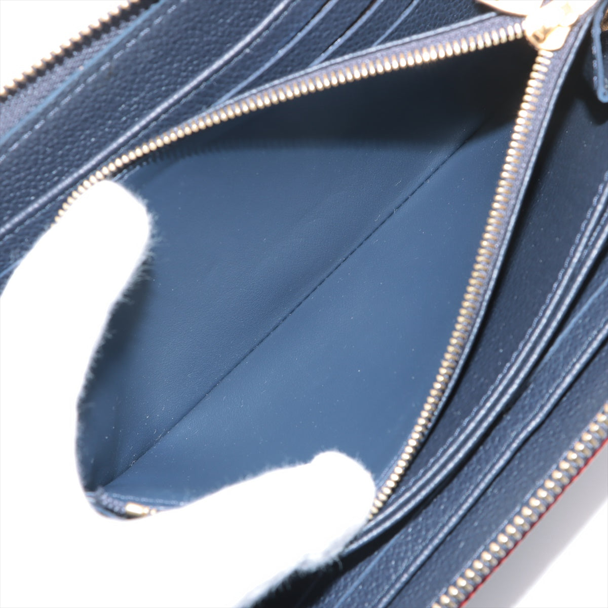 Louis Vuitton Monogram Amplant  Wallet M62121 Marine Round Zip Wallet