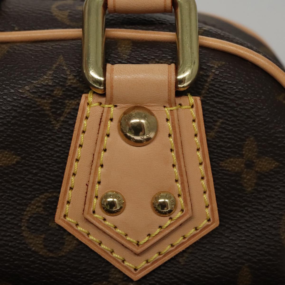 LOUIS VUITTON Monogram Manhattan PM Hand Bag M40026 LV FF5979SA