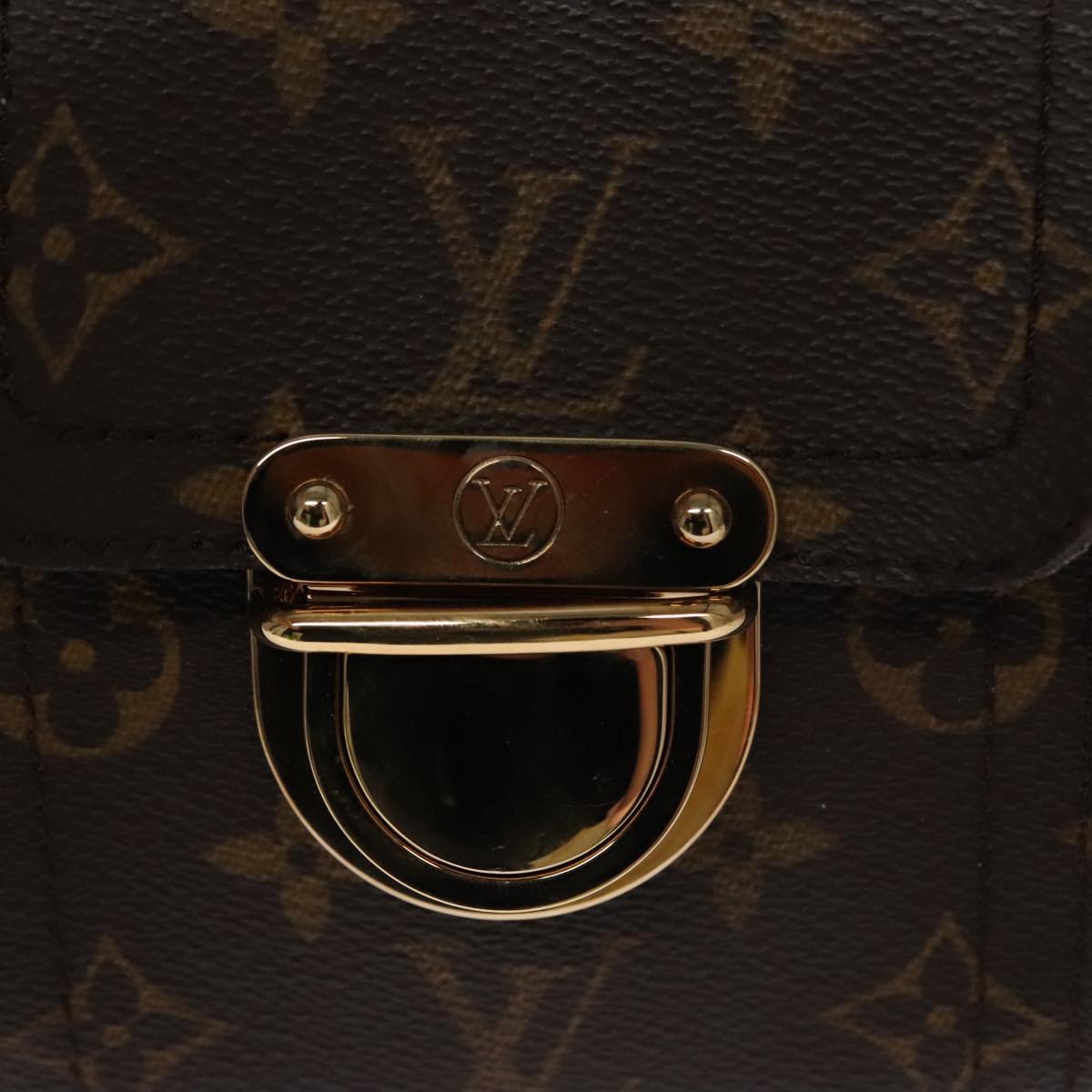 LOUIS VUITTON Monogram Manhattan PM Hand Bag M40026 LV FF5979SA