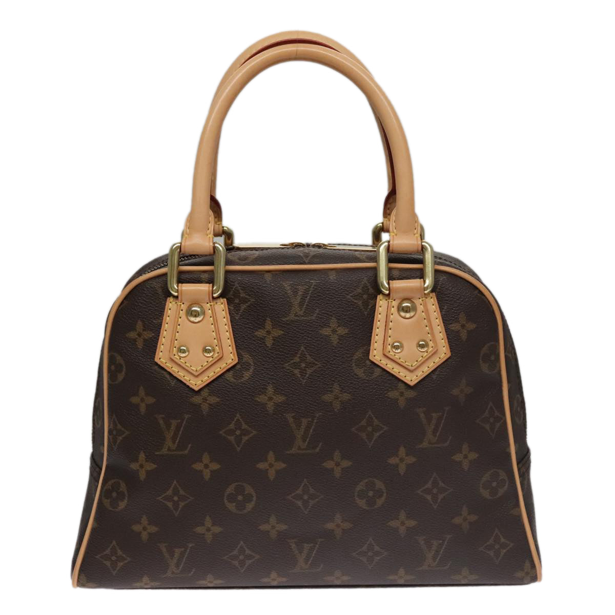 LOUIS VUITTON Monogram Manhattan PM Hand Bag M40026 LV FF5979SA