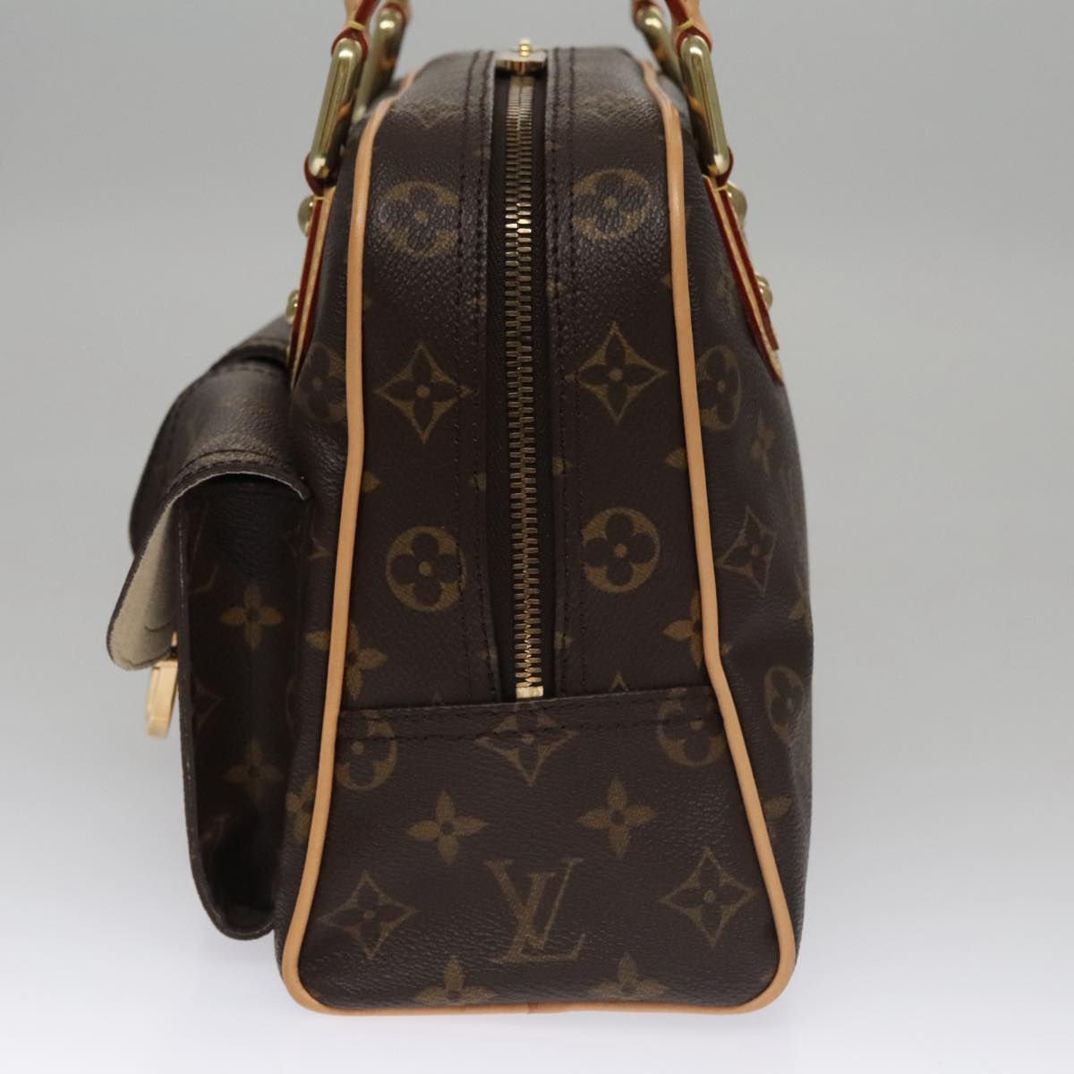 LOUIS VUITTON Monogram Manhattan PM Hand Bag M40026 LV FF5979SA
