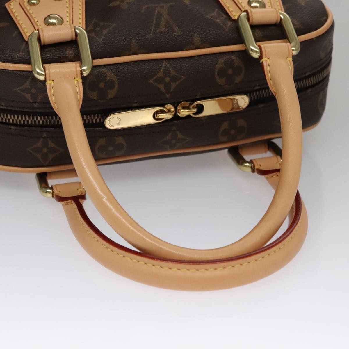 LOUIS VUITTON Monogram Manhattan PM Hand Bag M40026 LV FF5979SA
