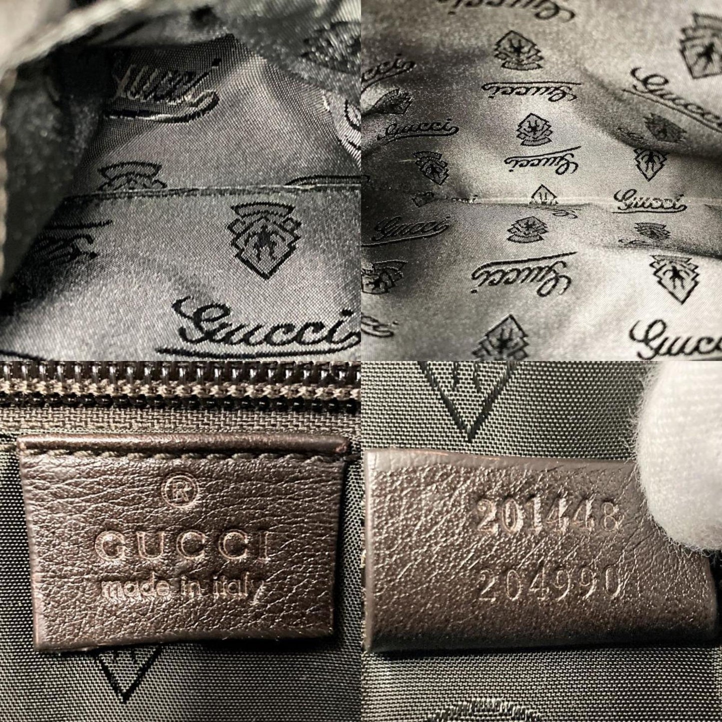 Gucci Messenger  Leather Shopper Bag ()