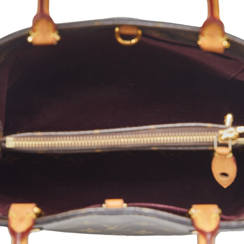 Louis Vuitton Monogram Montaigne BB Handbag 2WAY M41055 Brown PVC Leather  Louis Vuitton