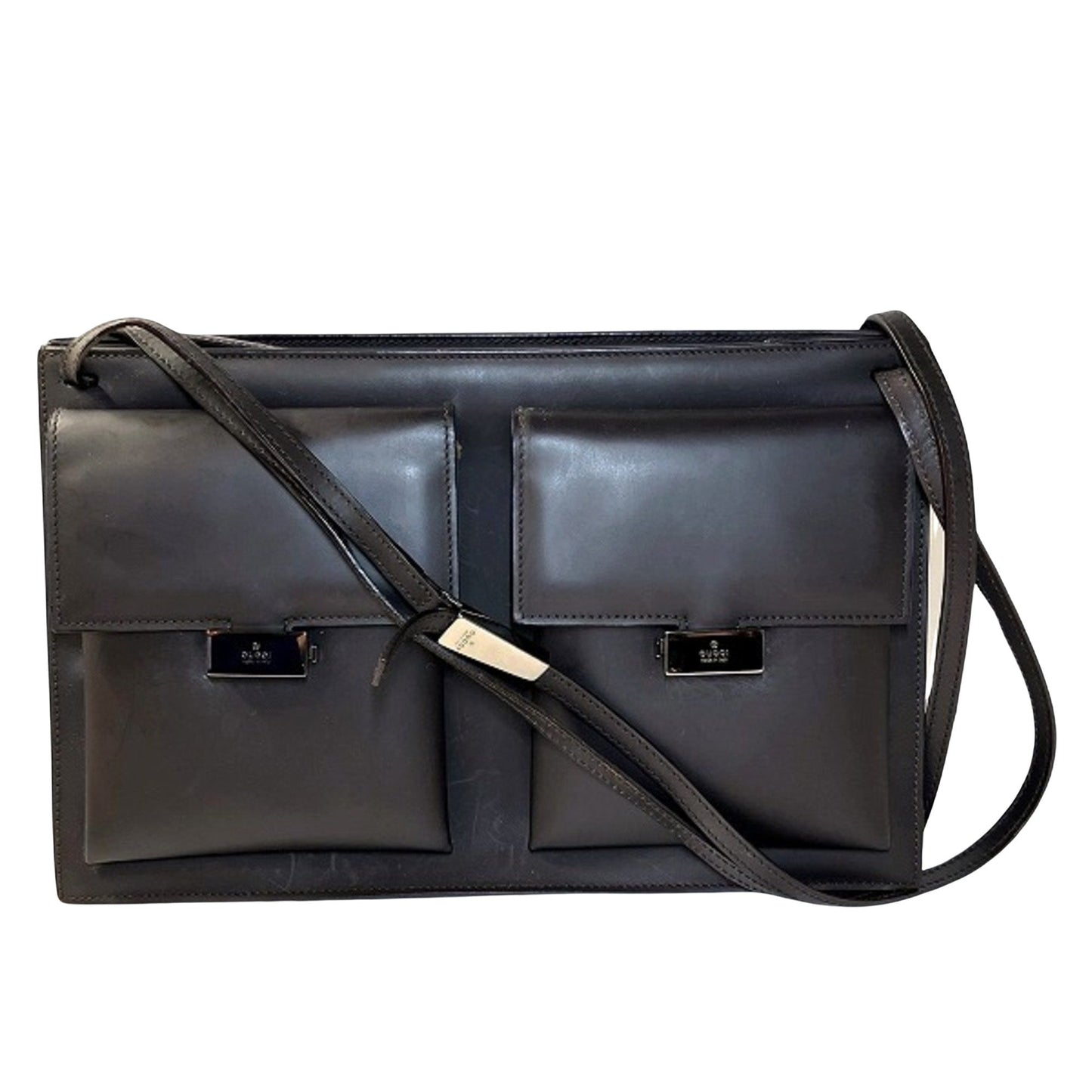 Luxury Gucci Trending 2025  Leather Shoulder Bag ()