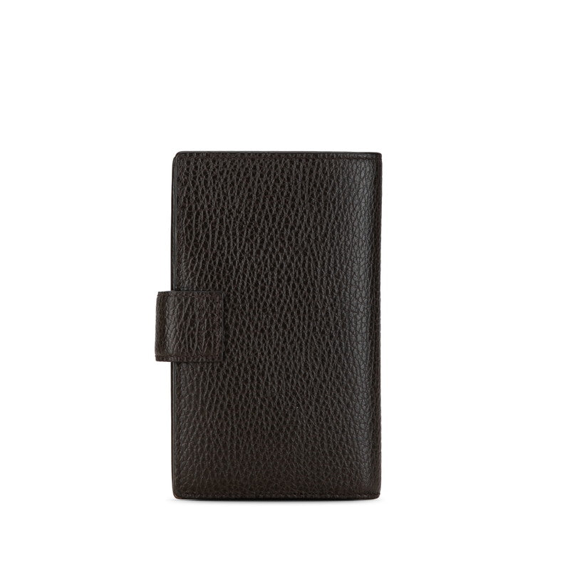 Luxury Gucci Trending 2025 Leather Interlocking G Bifold Wallet 449344