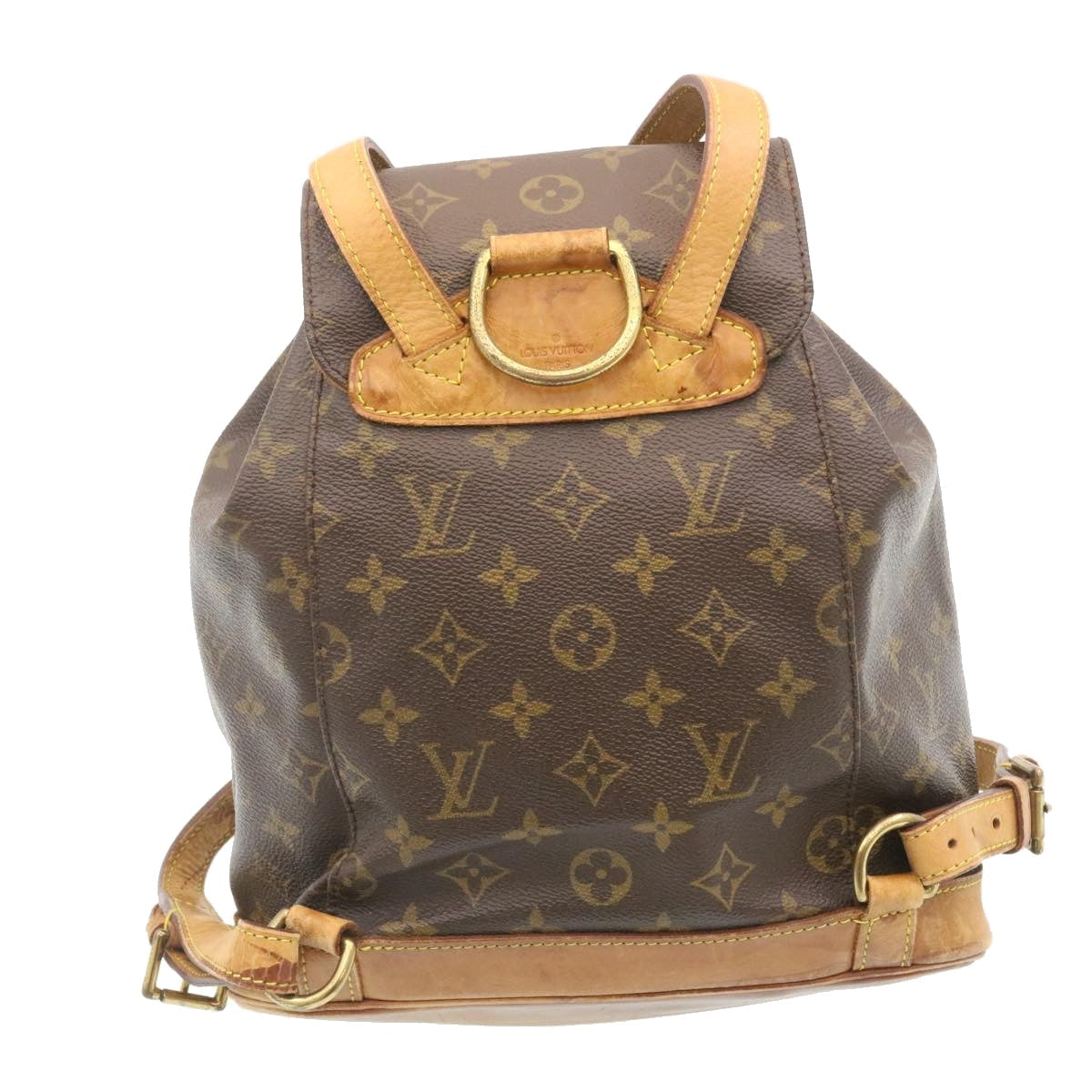 LOUIS VUITTON Monogram Montsouris MM Backpack M51136 LV fm1236