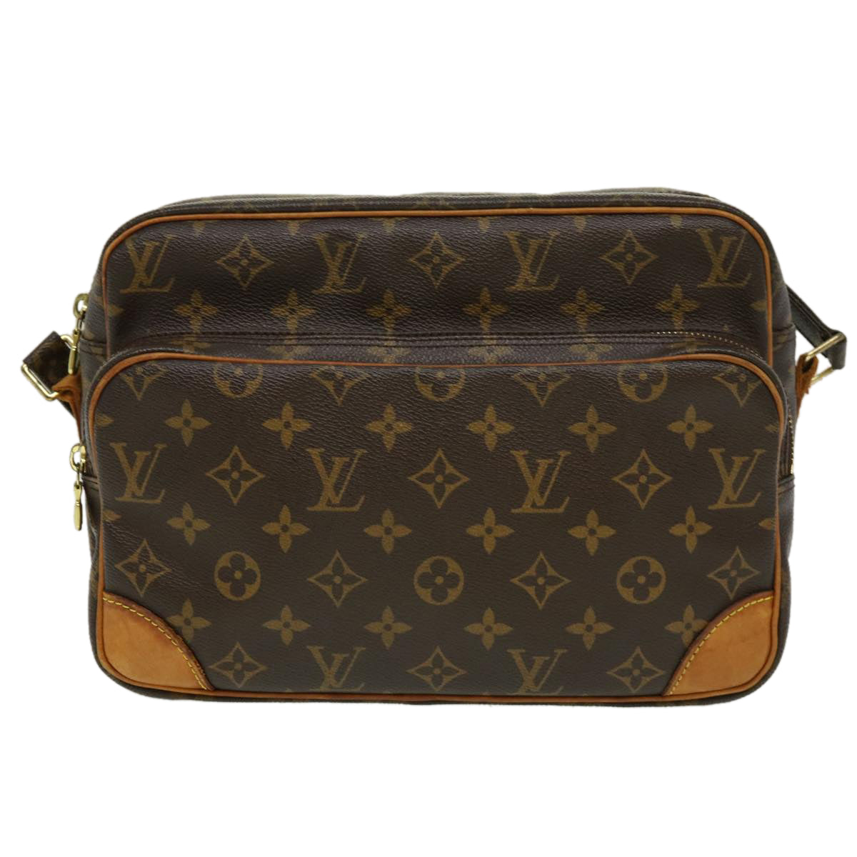 LOUIS VUITTON Monogram Nile Shoulder Bag M45244 LV fm1473