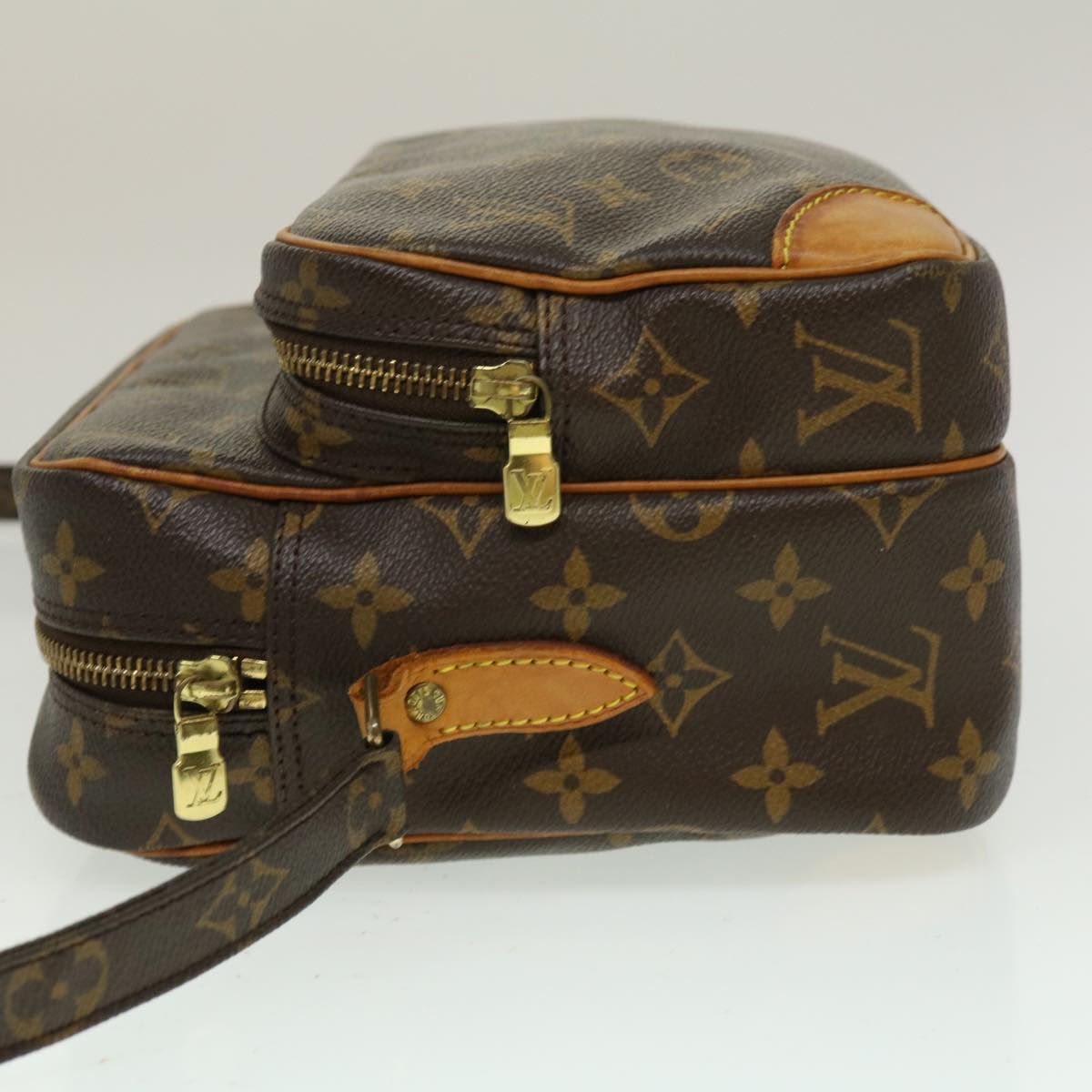 LOUIS VUITTON Monogram Nile Shoulder Bag M45244 LV fm1473