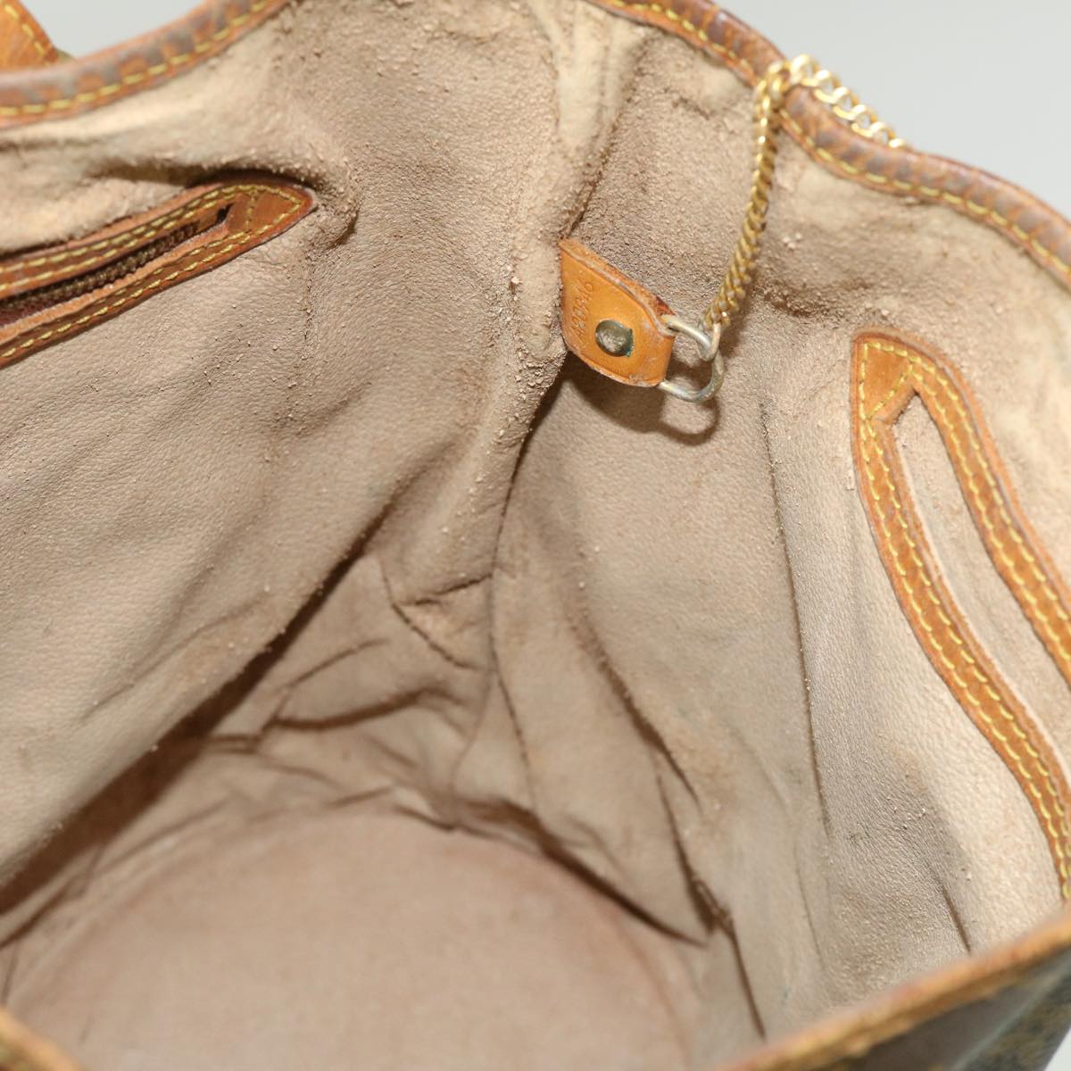 LOUIS VUITTON Monogram Bucket GM Shoulder Bag M42236 LV fm1478