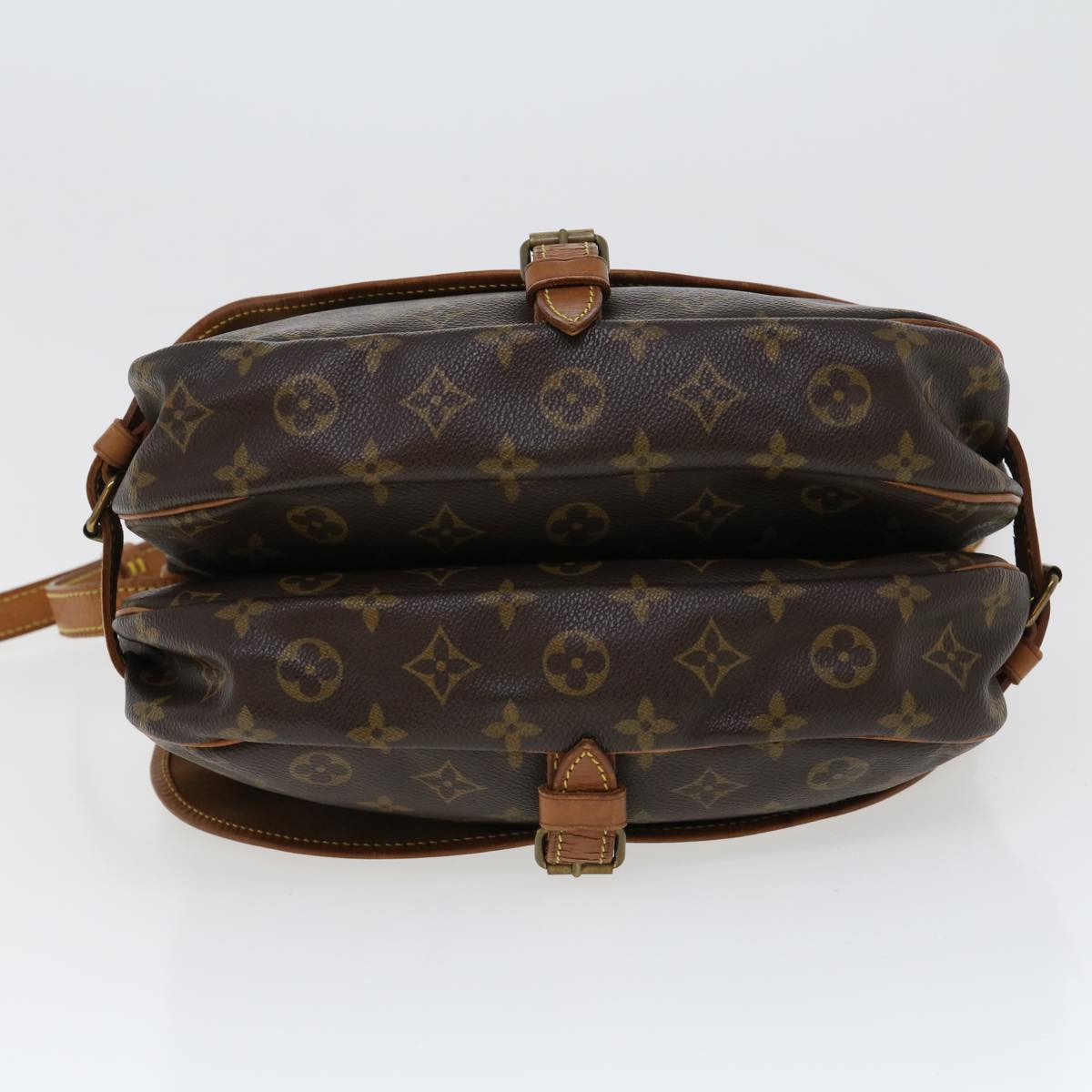 LOUIS VUITTON Monogram Saumur 30 Shoulder Bag M42256 LV fm1589