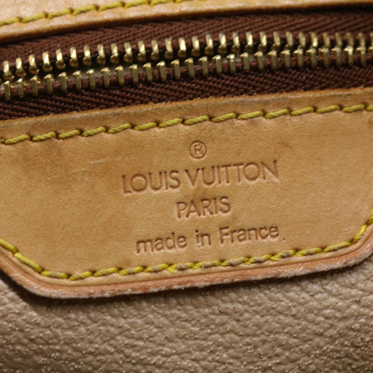 LOUIS VUITTON Monogram Bucket GM Shoulder Bag M42236 LV fm1666