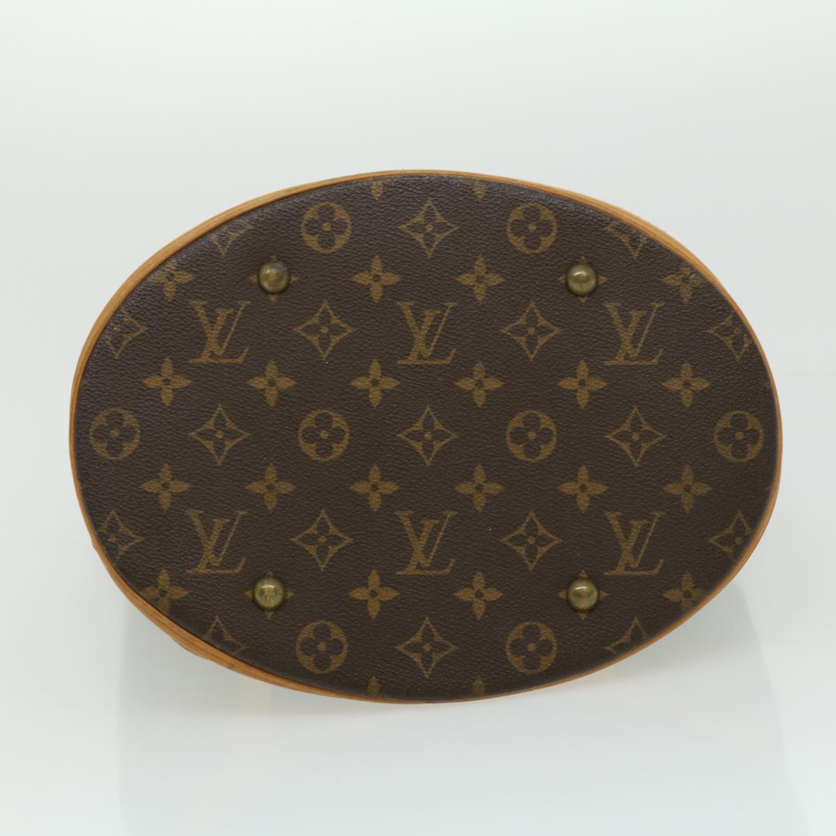 LOUIS VUITTON Monogram Bucket GM Shoulder Bag M42236 LV fm1666