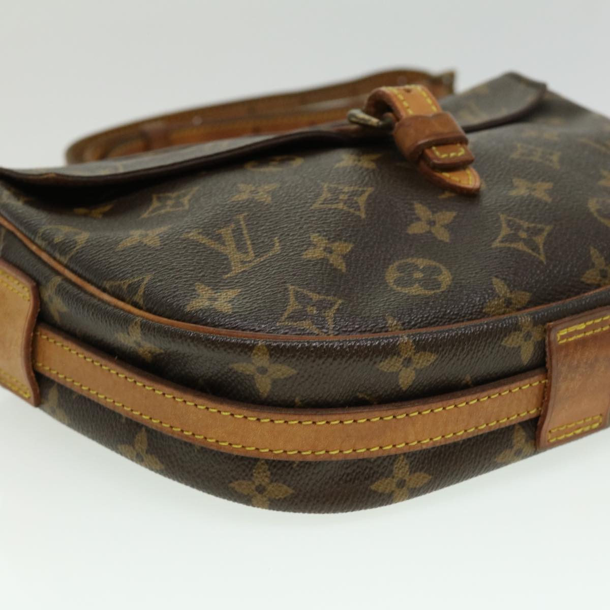 LOUIS VUITTON Monogram Jeune Fille MM Shoulder Bag M51226 LV fm1730