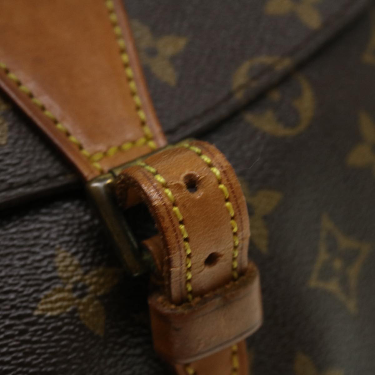 LOUIS VUITTON Monogram Jeune Fille MM Shoulder Bag M51226 LV fm1730